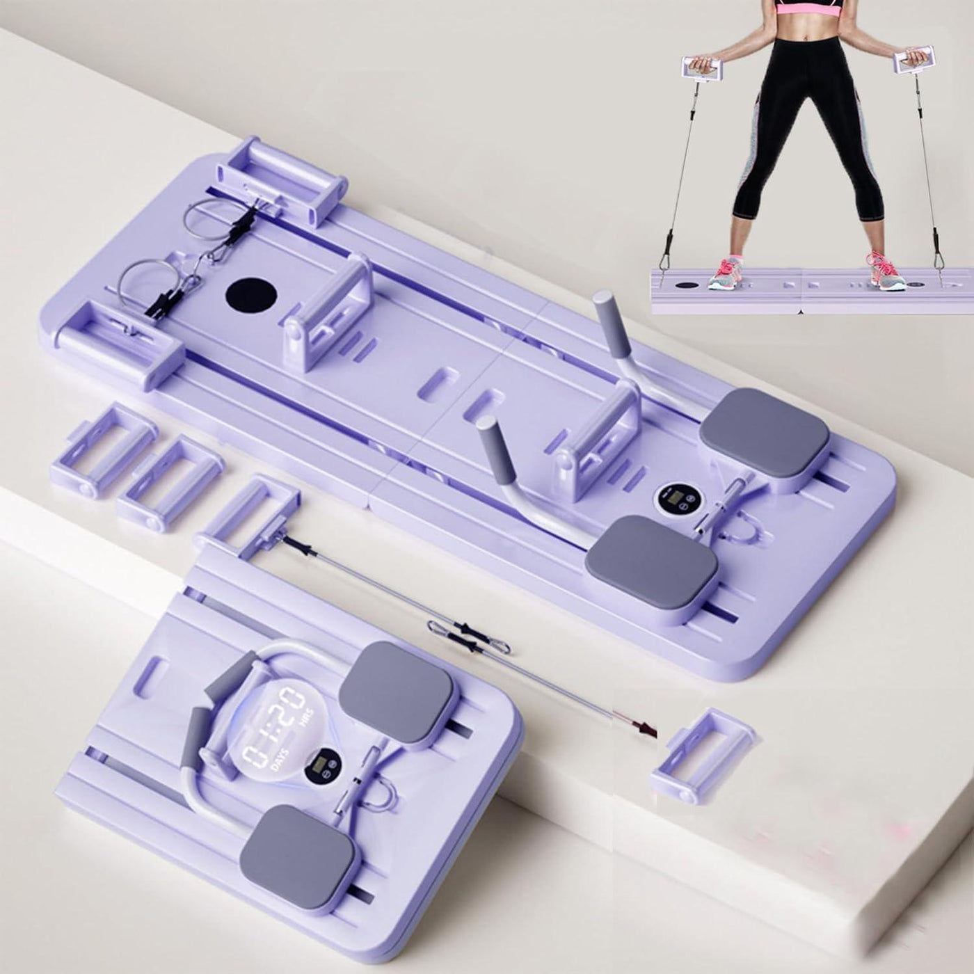 2025 Upgraded Pilates Reformer Board