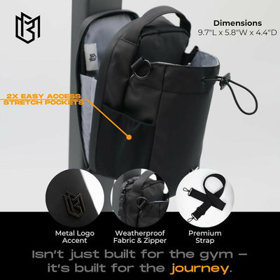 Durable and Versatile Magnetic Gym Bag - Perfect for Active Fitness Enthusiasts