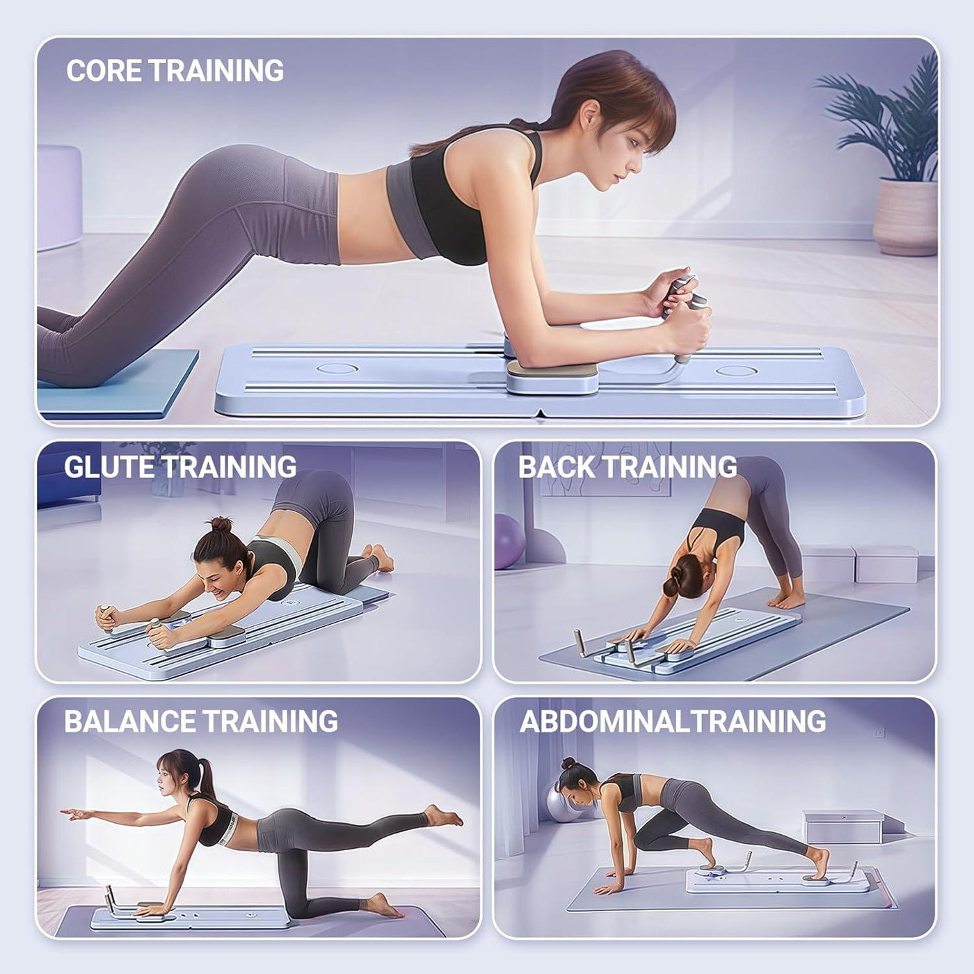 2025 Upgraded Pilates Reformer Board