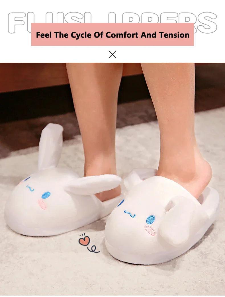 Sanrio Cinnamoroll Slippers with Movable - SatchX