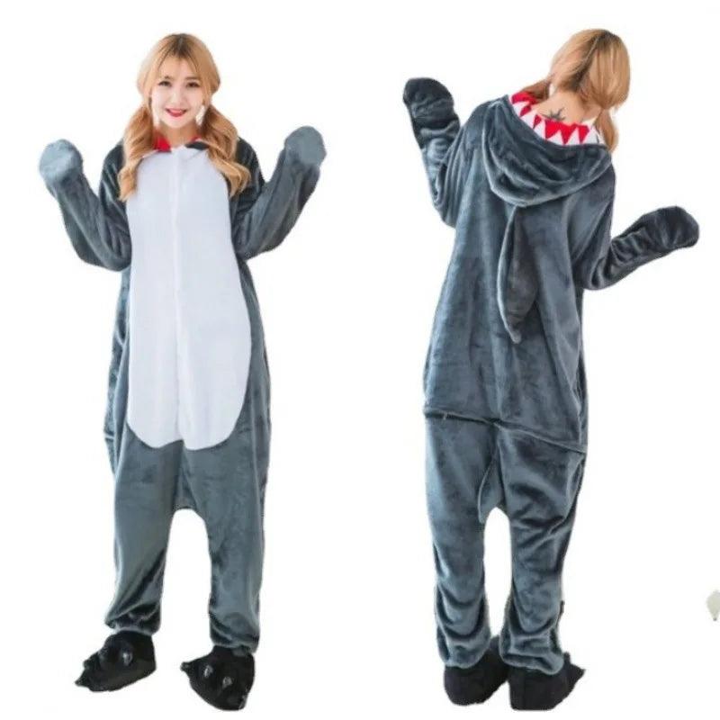 Comfortable adult onesie for lounging at home