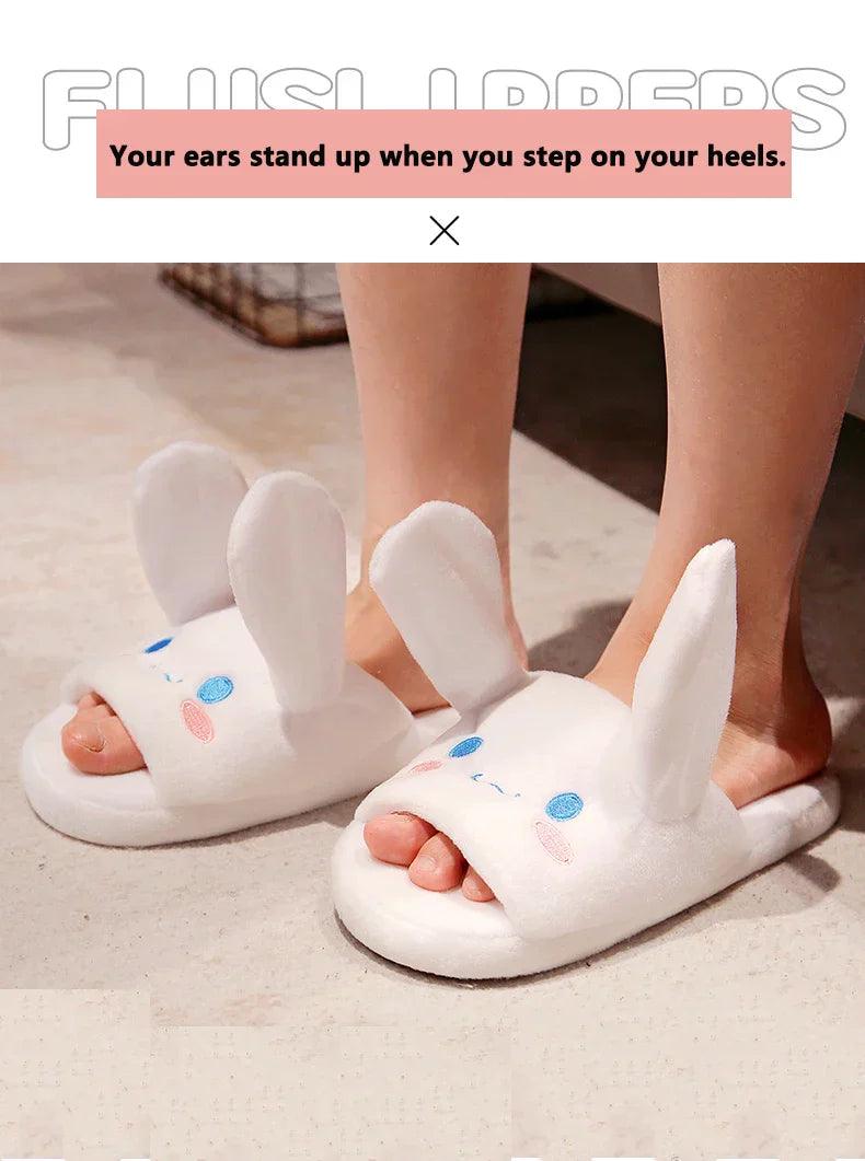 Sanrio Cinnamoroll Slippers with Movable - SatchX