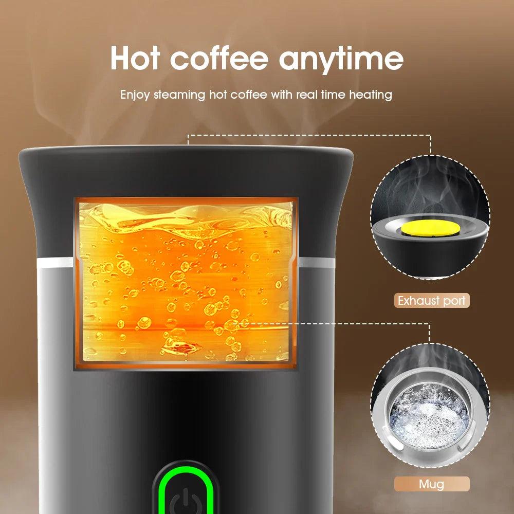 ZoserX - Wireless Electric Portable Espresso Coffee Machine - ZoserX