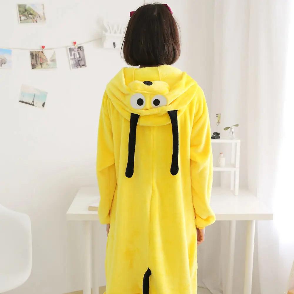 Comfortable adult onesie for lounging at home