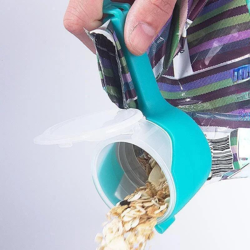 ZoserX - Food Bag Clips with Pour Spouts - ZoserX