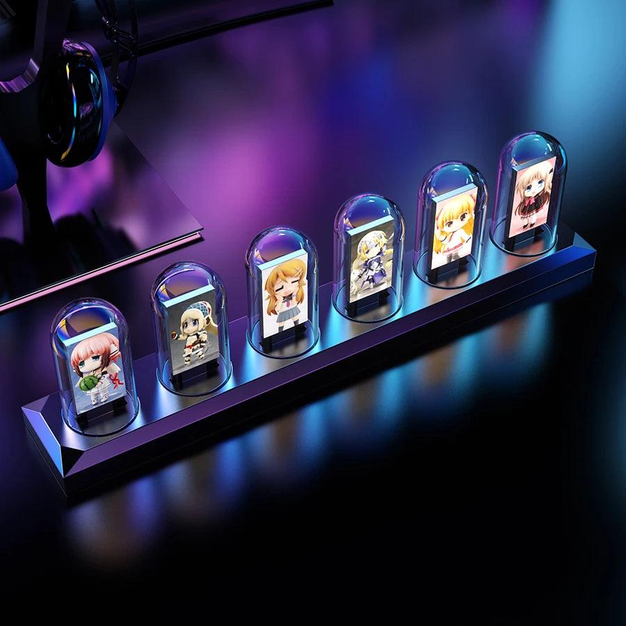 RGB Nixie Tube Display - Vintage Technology for Retro Enthusiasts