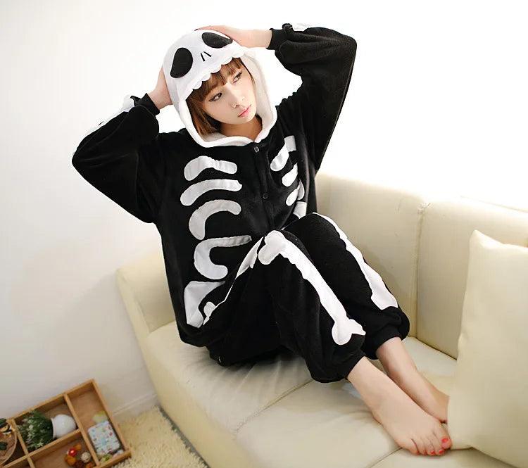 Comfortable adult onesie for lounging at home