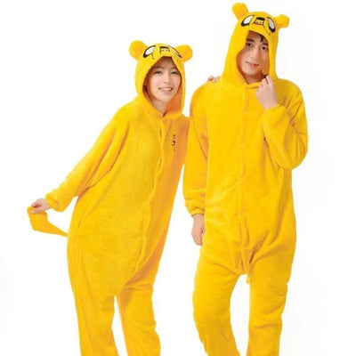 Comfortable adult onesie for lounging at home