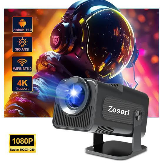 2.0 - جهاز عرض Mini Portable Ultra HD 4K