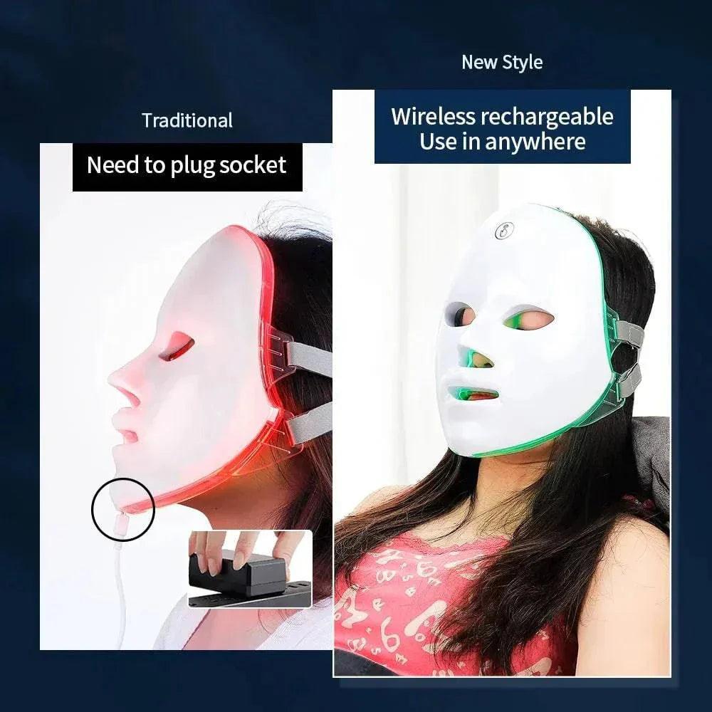 ZoserX Pro - 7 Colors LED Face Mask Light Therapy - ZoserX