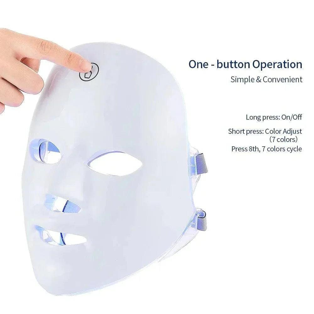 ZoserX Pro - 7 Colors LED Face Mask Light Therapy - ZoserX